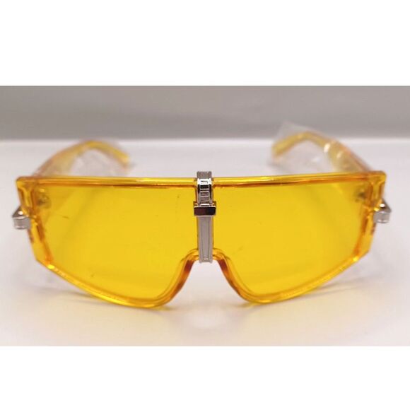 4 Pairs of Fashion Colors Modern Style Futuristic Sunglasses - Picture 4 of 11